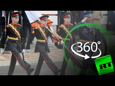 شاهد الحياة اليومية لطلاب مدرسة عسكرية روسية بتقنية 360
