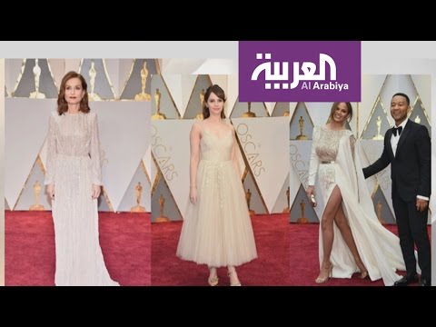 بالفيديو إطلالات العديد من الفنانين في حفل أوسكار 2017