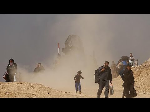 شاهد المعارك على أشدها بين القوات العراقية و