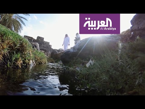 بالفيديو  خيبر مخزن كبير لعيون الماء الجارية