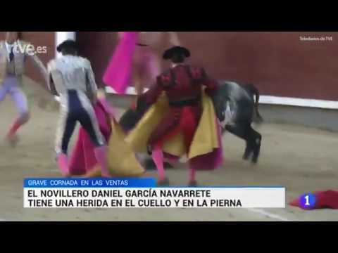 مصارع ثيران يتعرض لطعنات مميتة