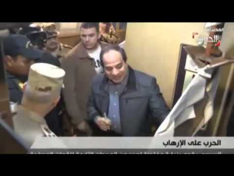 الرئيس السيسي يتفقد الجيش في سيناء