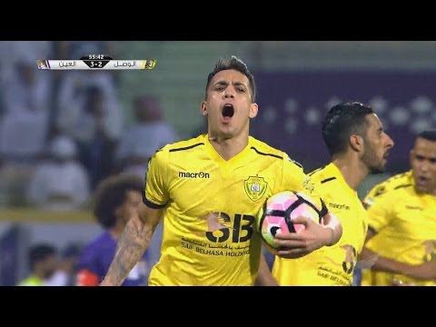 شاهد الوصل الإماراتي يقلب تأخره أمام العين إلى فوز