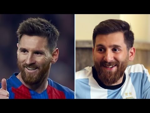 شاهد التشابه الغريب يجمع 20 شخصًا مع نجوم كرة القدم