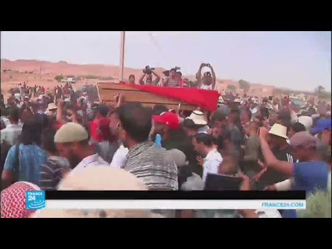 شاهد صور من تشييع التونسي أنور السكرافي