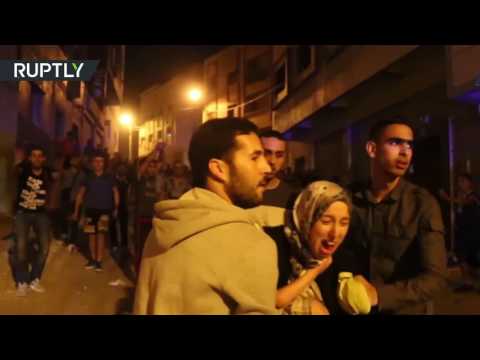 استمرار الاحتجاجات في الحسيمة بمشاركة المئات من المواطنين