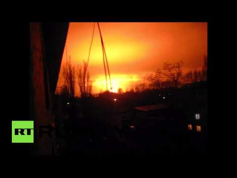 جرحى إثر استهداف مصنع كيميائي في أوكرانيا