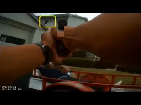 مجرم يسطو على سلاح ناري من شرطي