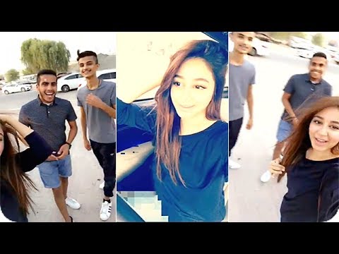 سعوديون يفاجئون أسيل عمران لحظة خروجها من عملها