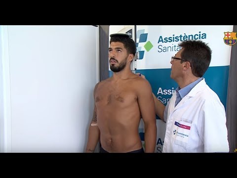 اجتياز لاعبي برشلونة للفحوصات الطبية