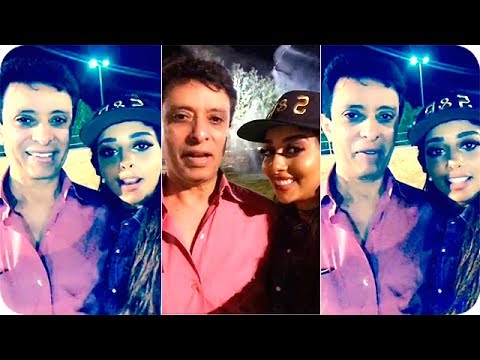 خفة دم الفنانة بلقيس فتحي مع والدها