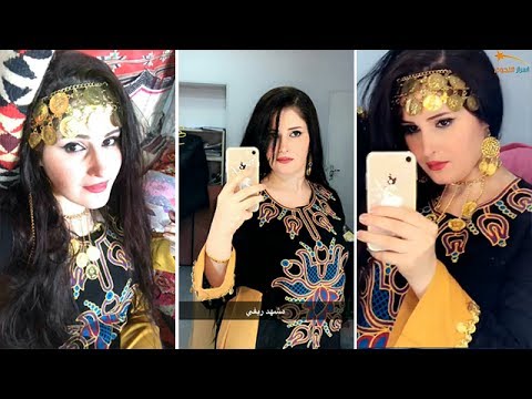 الفنانة سولاف تمثل مشهدًا ريفيًا  بدوية 