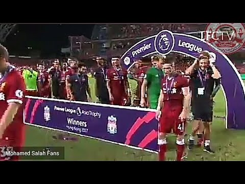 بالفيديو  سبب رفض محمد صلاح رفع كأس أول بطولة مع