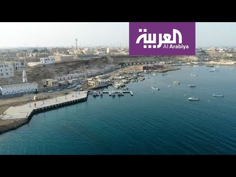 صور جوية لشواطئ مشروع البحر الأحمر في الوجه