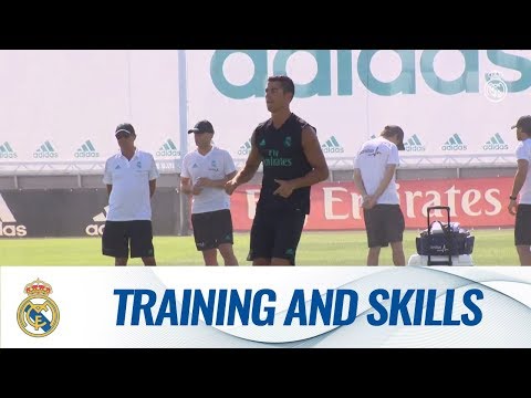 شاهد رونالدو يعود للتدريبات الجماعية استعدادًا للسوبر الأوروبي