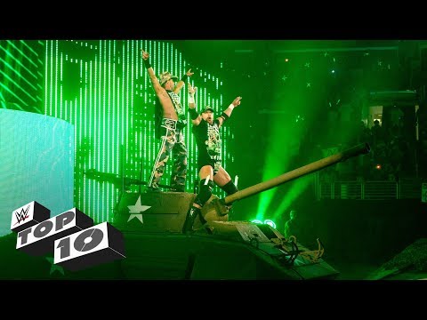 شاهد  أفضل دخلات المصارعين خلال عروض summerslam