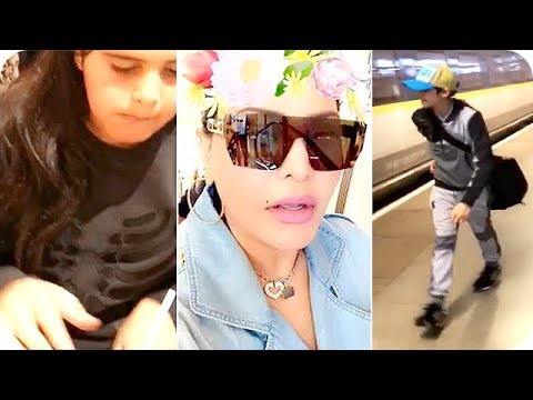 الفنانة أحلام تعاتب ابنها وتؤكد أنه مغرور