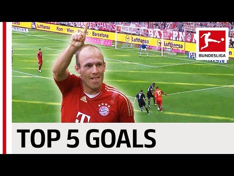 شاهد أبرز 5 أهداف للنجم الهولندي آريين روبن