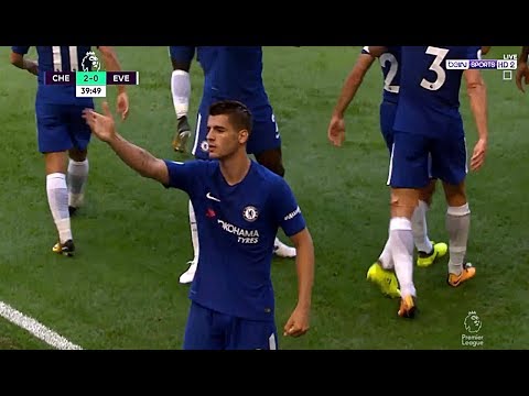 شاهد ملخص وأهداف المباراة بين تشيلسي وإيفرتون