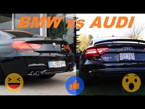 بالفيديو bmw في تحدٍ مجنون لأودي