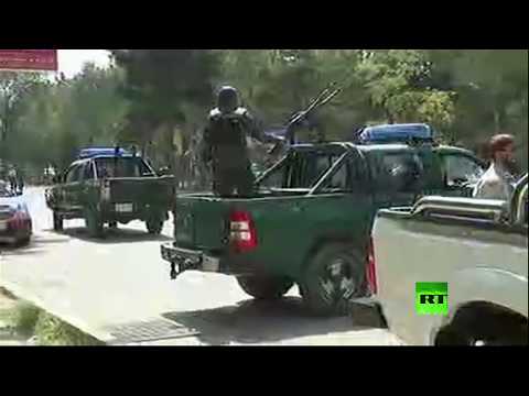 شاهدانفجار قرب السفارة الأميركية في العاصمة الأفغانية كابل