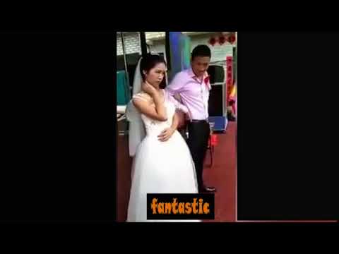 ششاهد فتاة ترفض قبلة عريسها أمام المعازيم