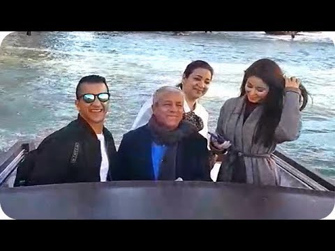 لجين وأسيل عمران في مدينة فينيسيا الإيطالية