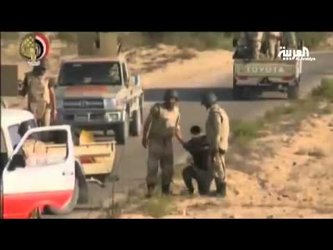 الرئيس السيسي يتفقد المنطقة العسكريَّة على حدود ليبيا