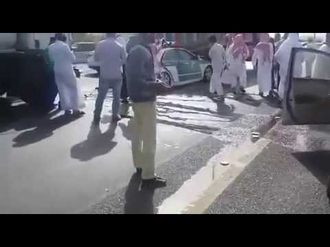 نجاة شرطي سعودي من الموت المحقق بأعجوبة