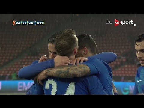 شاهد اليونان تحرز هدفًا في مرمى المنتخب الفيديو