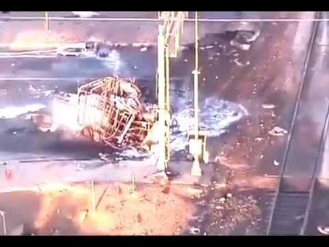 قطار يخرج عن مساره في الولايات المتحدة