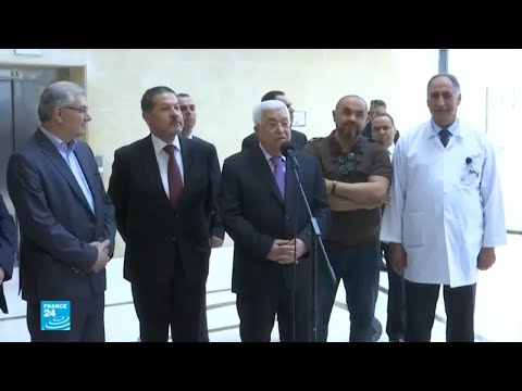 شاهد محمود عباس يوجّه كلمة بعد خروجه من المستشفى