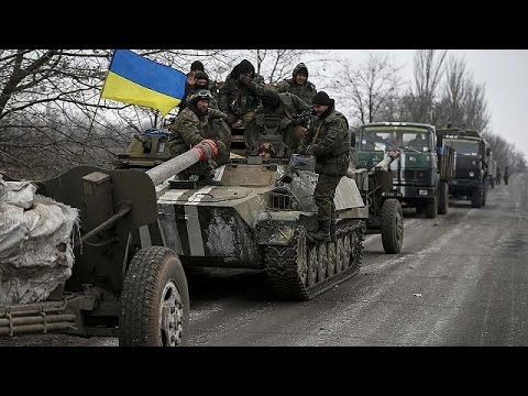 سحب الآليات الثقيلة في شرق أوكرانيا
