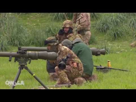 تدريبات مقاتلي البيشمركة في العراق