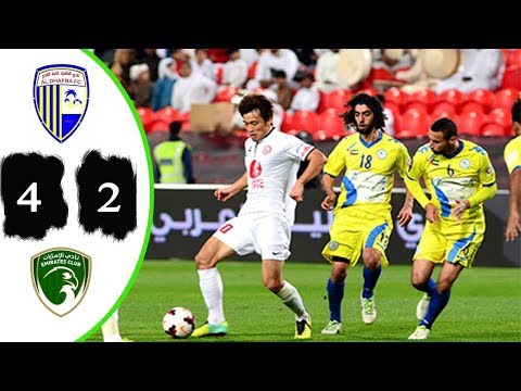 شاهد  ملخص وأهداف مباراة الظفرة والوحدة 42