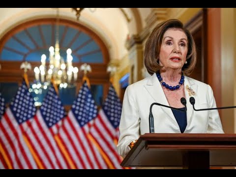 شاهد رئيسة الكونغرس الأميركي تطلب صياغة لوائح الاتهام بحق ترامب ضمن إجراءات العزل