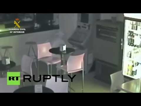 عملية سطو على المحال التجارية في إسبانيا