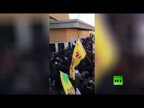 شاهد مشاهد من داخل السفارة الأميركية في بغداد