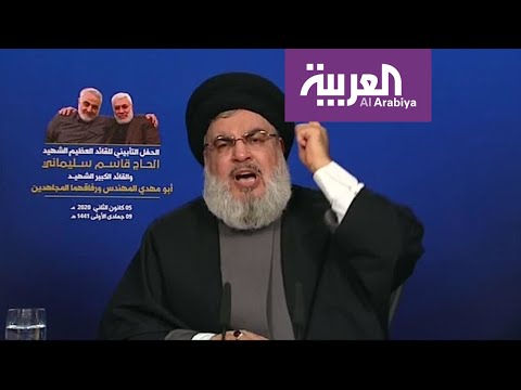 شاهد نصر الله يقرّ بتدخل قاسم سليماني في اليمن