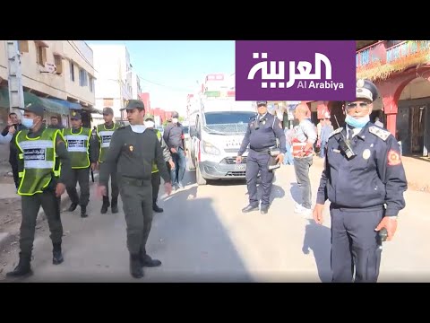 شاهد لقطات من أكبر حي شعبي مغربي ترصد الحظر الصحي الجماعي
