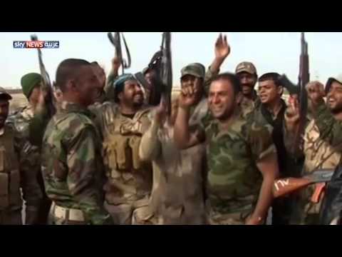 بالفيديو داعش يتراجع أمام الجيش العراقي