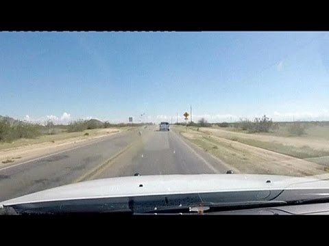 شاهد فشل عملية تهريب الماريجوانا في أريزونا