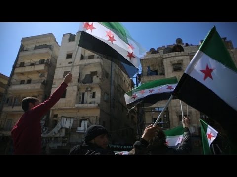 فيديو سورييون يعتصمون في تركيا تنديداً بالعدوان الإيراني