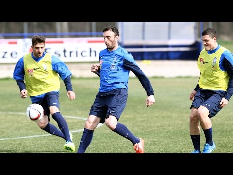 تدريبات منتخب اليونان في النمسا