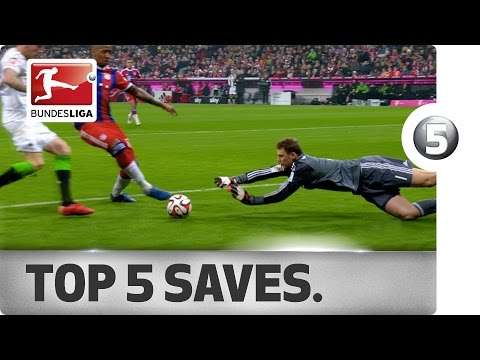 أقوى 5 تصديات في الجولة الـ26 لـبوندسليغا