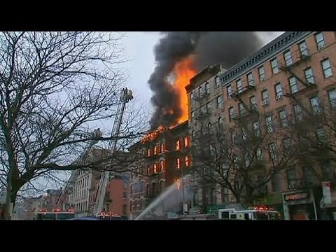 إصابة 19 شخصًا إثر انفجار وسط نيويورك بالفيديو