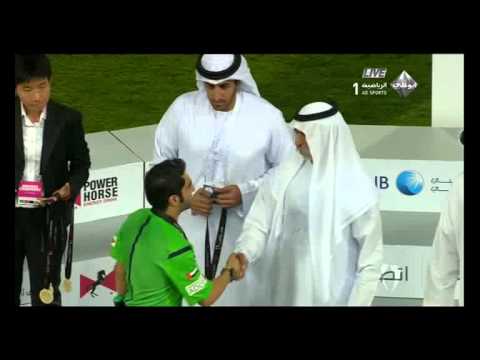 شاهد لحظات تتويج الأهلي بكأس سوبر الخليج العربي