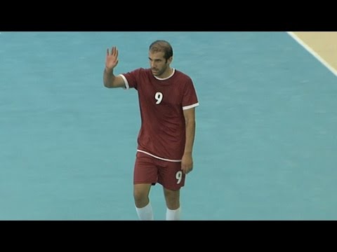 بالفيديو هزيمة المنتخب الإماراتي أمام القطري بهدف نظيف