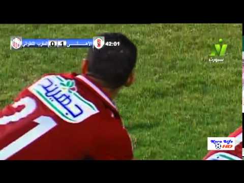 الهدف الأول للنادي الأهلي في شباك المغرب التطواني