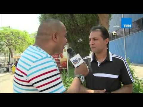 بالفيديو لقاءات مع لاعبي الأهلي